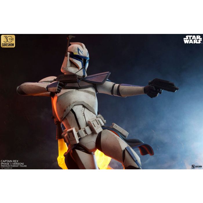 Star Wars Premium Format Figure Captain Rex (Phase 1 Version) Sideshow Exclusive 68 cm