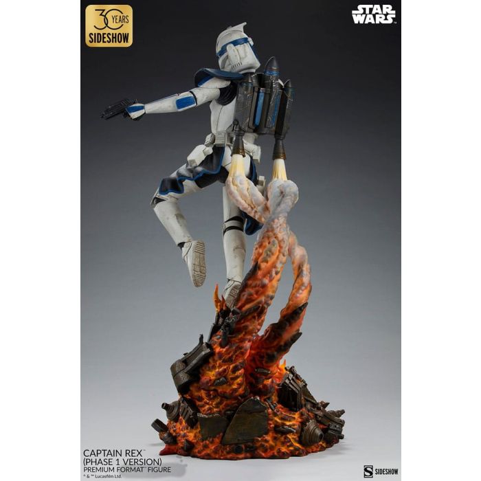 Star Wars Premium Format Figure Captain Rex (Phase 1 Version) Sideshow Exclusive 68 cm