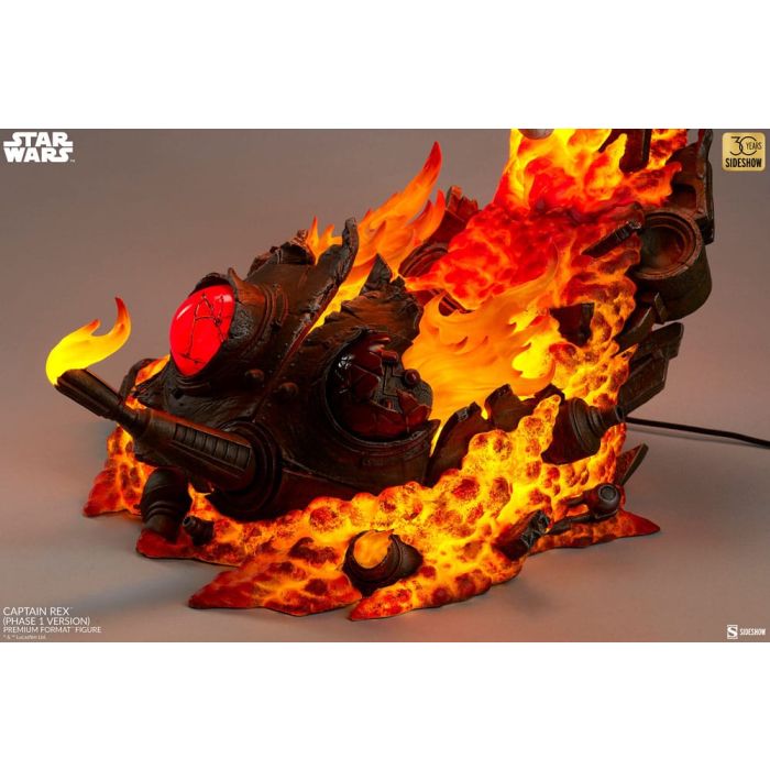 Star Wars Premium Format Figure Captain Rex (Phase 1 Version) Sideshow Exclusive 68 cm