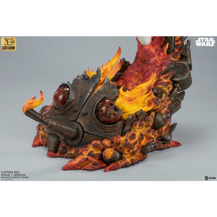 Star Wars Premium Format Figure Captain Rex (Phase 1 Version) Sideshow Exclusive 68 cm