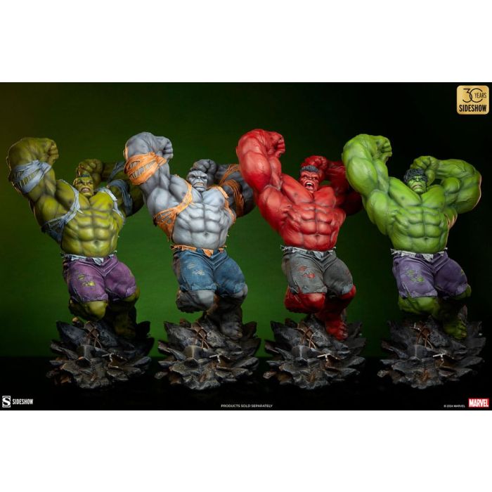 Marvel Premium Format Statue Red Hulk: Thunderbolt Ross 74 cm
