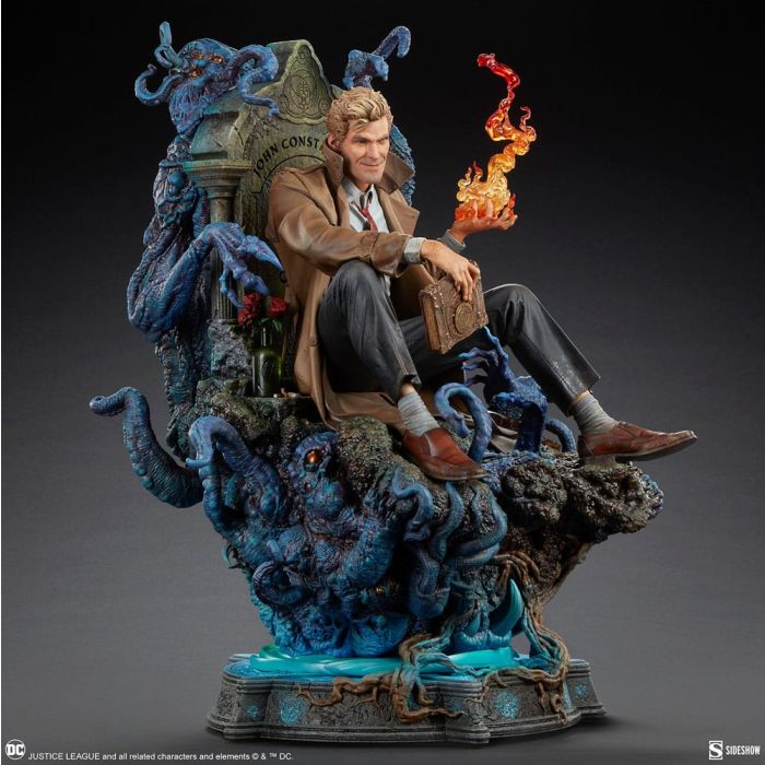 DC Comics Premium Format Statue John Constantine: Just Another Exorcism Hangover 53 cm 