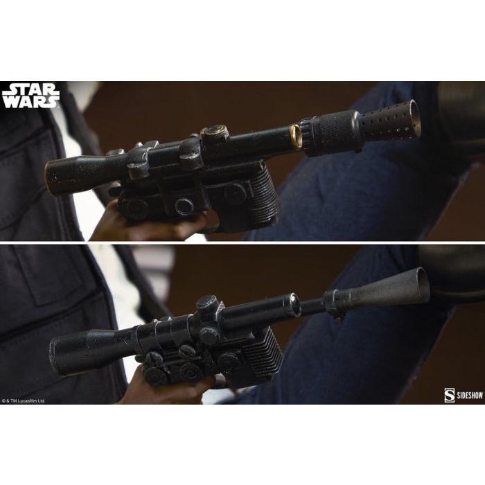 Star Wars Episode IV Mixed Media Premium Format Figure Han Solo: Sorry About the Mess 32 cm