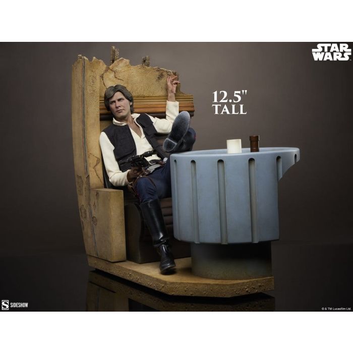 Star Wars Episode IV Mixed Media Premium Format Figure Han Solo: Sorry About the Mess 32 cm