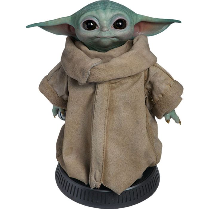 Baby Yoda Statue / The Child Life Size Statue - The Mandalorian - Sideshow Toys