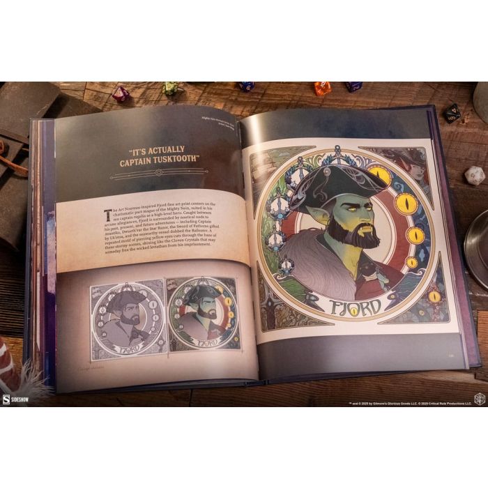 Sideshow Collectibles Book A Decade of Destiny: The Critical Role Collection by Sideshow *English version*