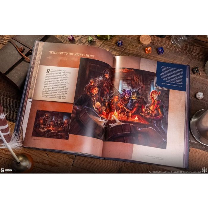 Sideshow Collectibles Book A Decade of Destiny: The Critical Role Collection by Sideshow *English version*