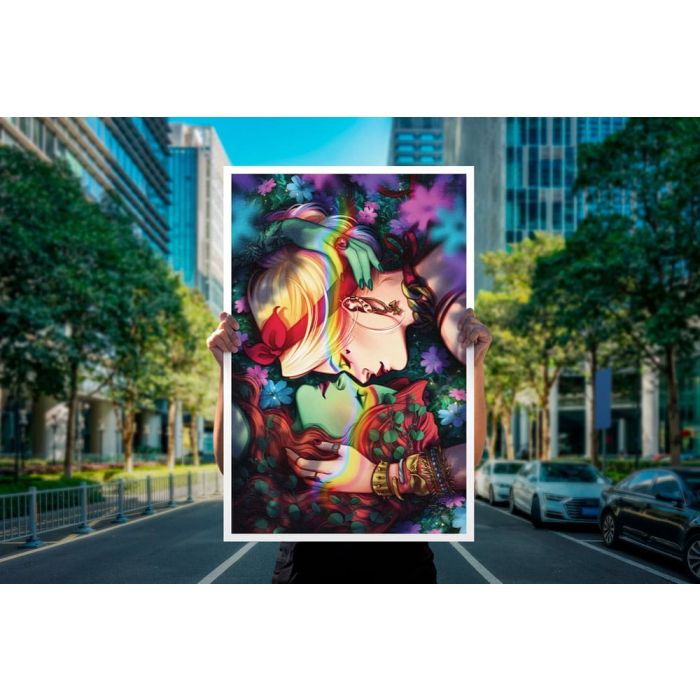 DC Comics Art Print Harley & Ivy 41 x 61 cm - unframed