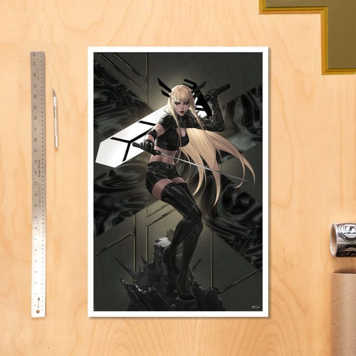 X-Men Art Print Illyana Rasputin: Magik 61 x 41 cm - unframed