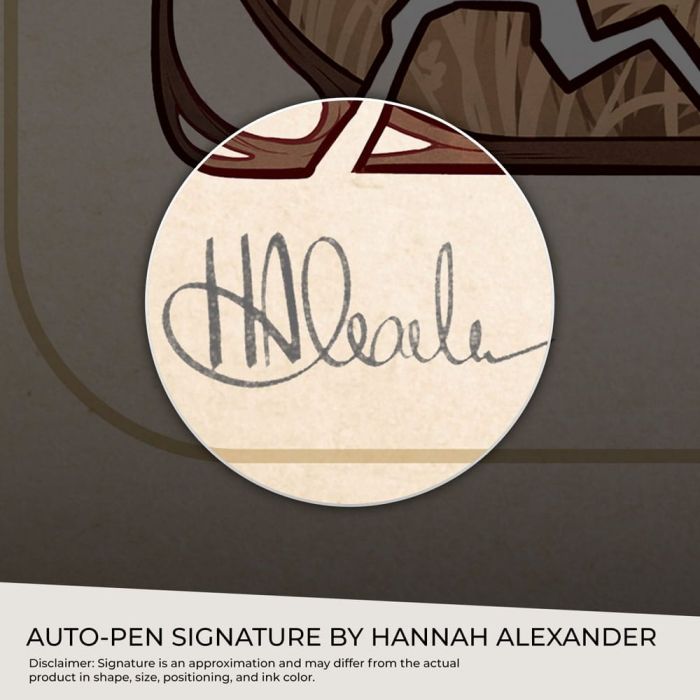 Critical Role Art Print Laura Bailey: 10th Anniversary Art Nouveau Illustrations 46 x 28 cm - unframed