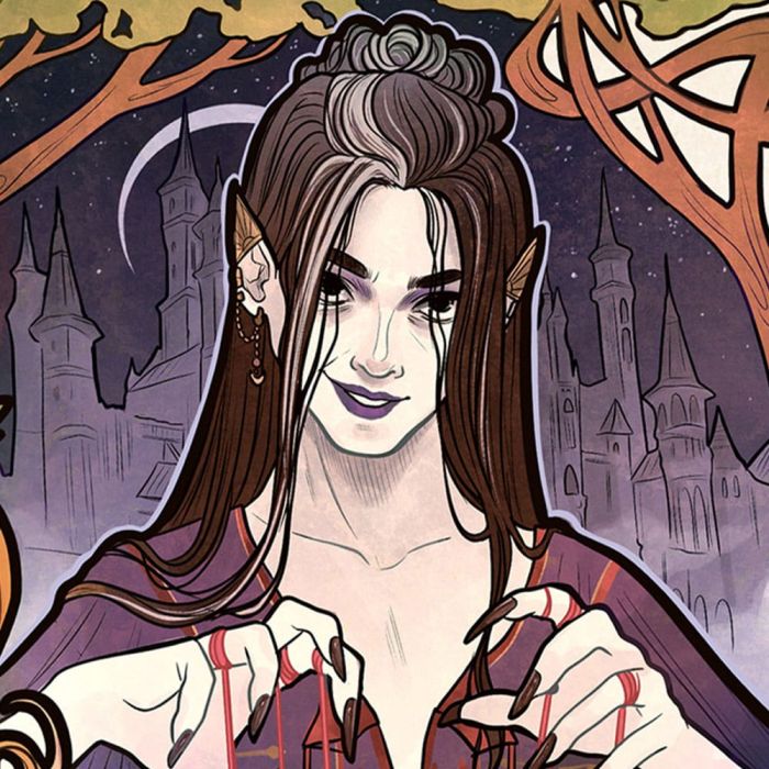 Critical Role Art Print Marisha Ray: 10th Anniversary Art Nouveau Illustrations 46 x 28 cm - unframed