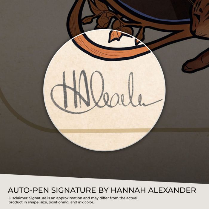 Critical Role Art Print Liam O'Brien: 10th Anniversary Art Nouveau Illustrations 46 x 28 cm - unframed