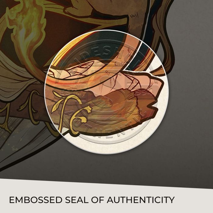 Critical Role Art Print Ashley Johnson: 10th Anniversary Art Nouveau Illustrations 46 x 28 cm - unframed