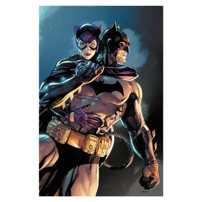 DC Comics Art Print Batman & Catwoman 61 x 41 cm - unframed