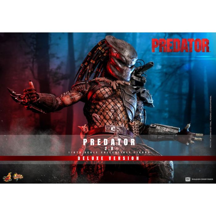Predator Movie Masterpiece Action Figure 1/6 Predator (2.0) Deluxe Version 34 cm