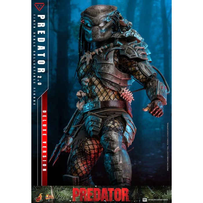 Predator Movie Masterpiece Action Figure 1/6 Predator (2.0) Deluxe Version 34 cm