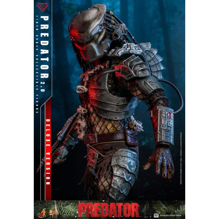 Predator Movie Masterpiece Action Figure 1/6 Predator (2.0) Deluxe Version 34 cm