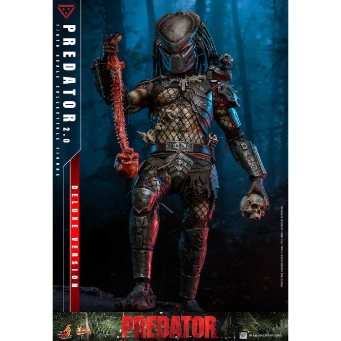 Predator Movie Masterpiece Action Figure 1/6 Predator (2.0) Deluxe Version 34 cm