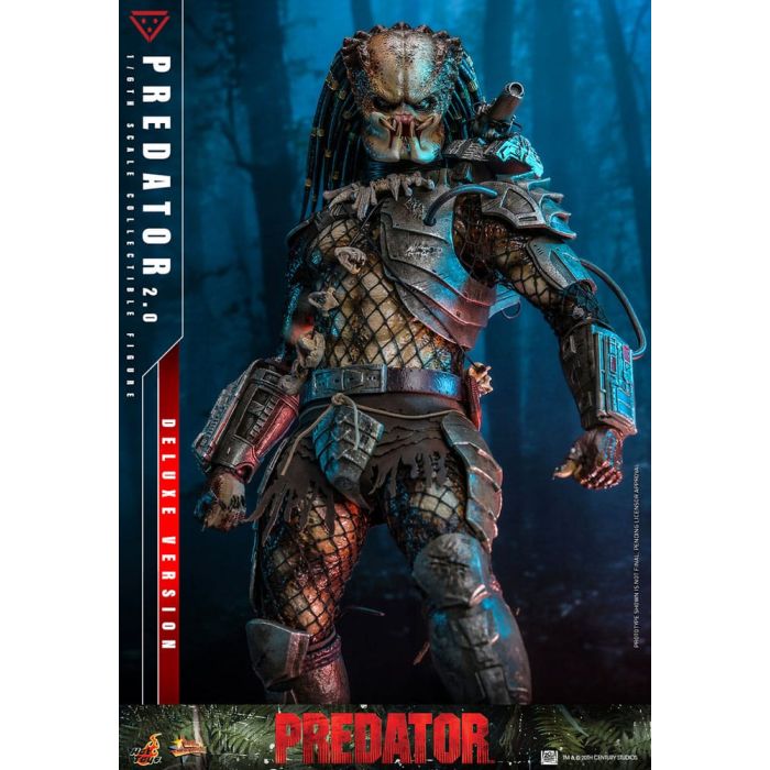 Predator Movie Masterpiece Action Figure 1/6 Predator (2.0) Deluxe Version 34 cm