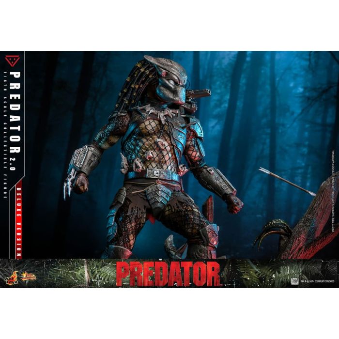 Predator Movie Masterpiece Action Figure 1/6 Predator (2.0) Deluxe Version 34 cm