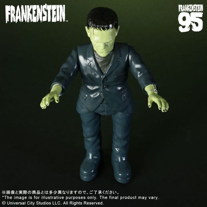 Universal Monsters Retro Sofubi Series Soft Vinyl Figure Frankenstein (1931) 27 cm