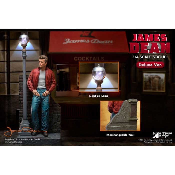 James Dean Superb My Favourite Legend Series Statue 1/4 James Dean (Red jacket) Deluxe Ver. 52 cm