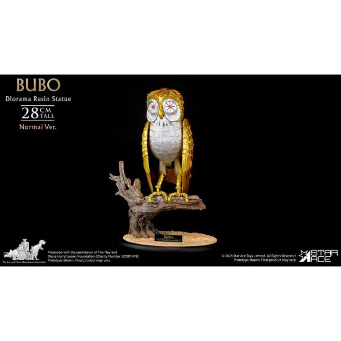 Ray Harryhausens Diorama Resin Statue Bubo Normal Ver. 28 cm
