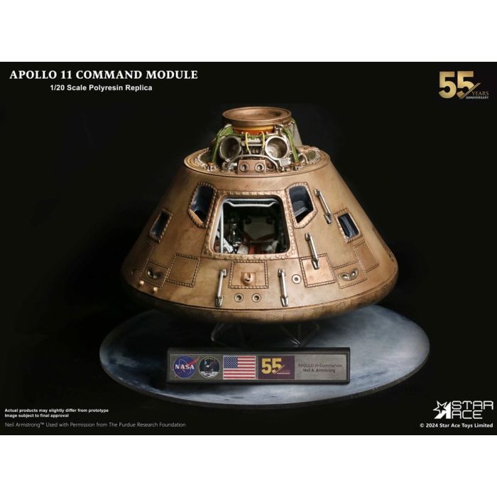 Apollo 11 Replica 1/20 Command Module (NX) 20 cm 