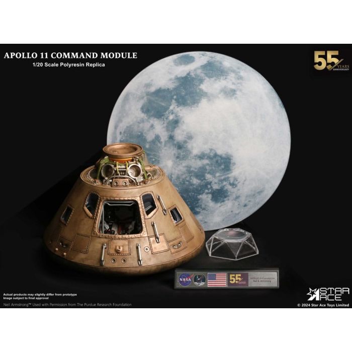 Apollo 11 Replica 1/20 Command Module (NX) 20 cm 