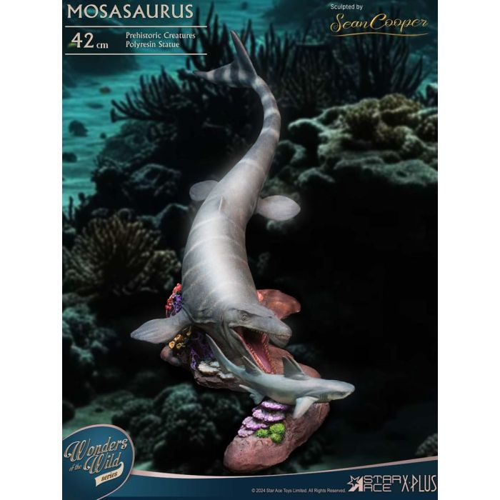 Wonders of the Wild Statue Mosasaurus (DX) 42 cm 