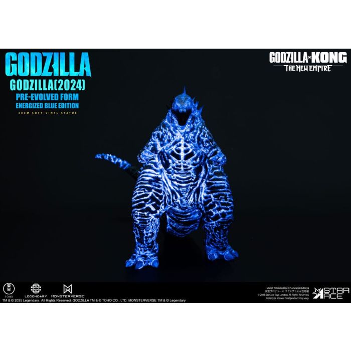 Godzilla vs. Kong: The New Empire Soft Vinyl Statue Godzilla (2024) Evolved Blue Edition 28 cm  