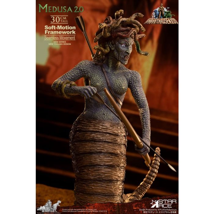 Ray Harryhausens Soft-Motion Series Statue Medusa 30 cm     