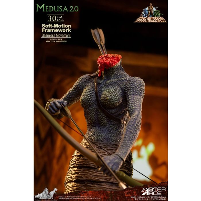 Ray Harryhausens Soft-Motion Series Statue Medusa 30 cm     