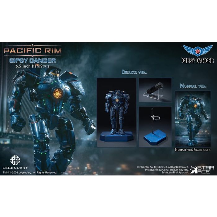 Pacific Rim DefoStyle Figure 2-Pack Gipsy Danger & Cherno Alpha DX 17 cm