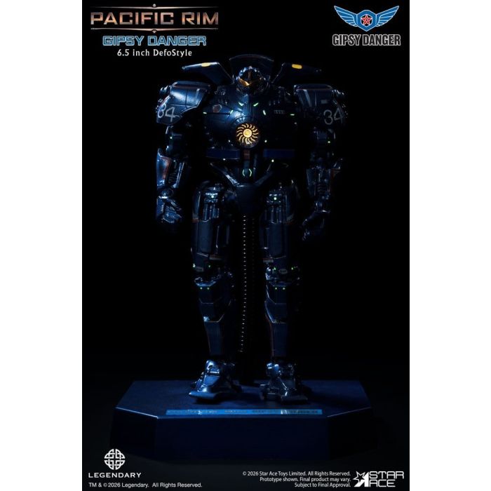 Pacific Rim DefoStyle Figure 2-Pack Gipsy Danger & Cherno Alpha DX 17 cm