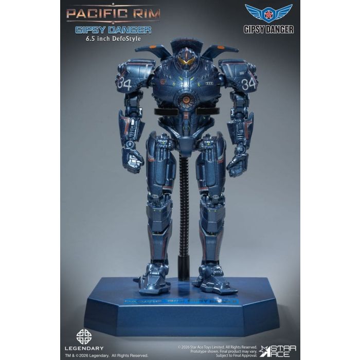 Pacific Rim DefoStyle Figure 2-Pack Gipsy Danger & Cherno Alpha DX 17 cm