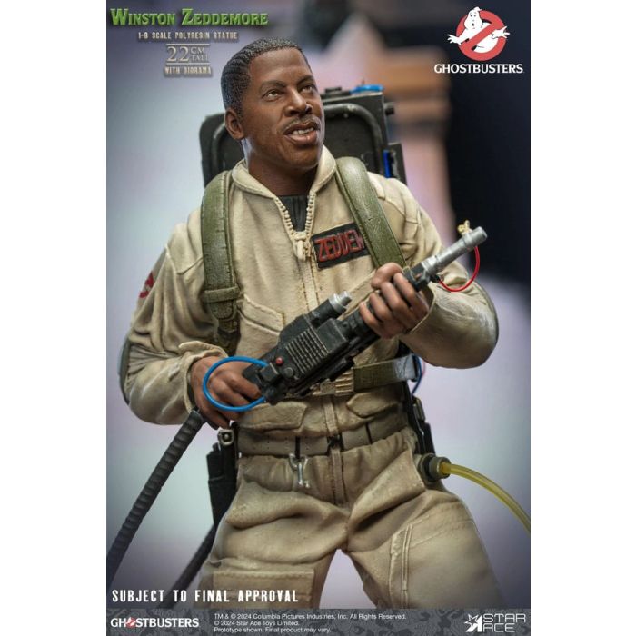 Ghostbusters  Statue 1/8 Winston Zeddemore 22 cm