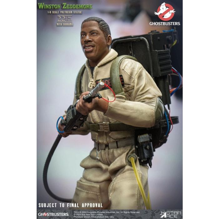 Ghostbusters  Statue 1/8 Winston Zeddemore 22 cm
