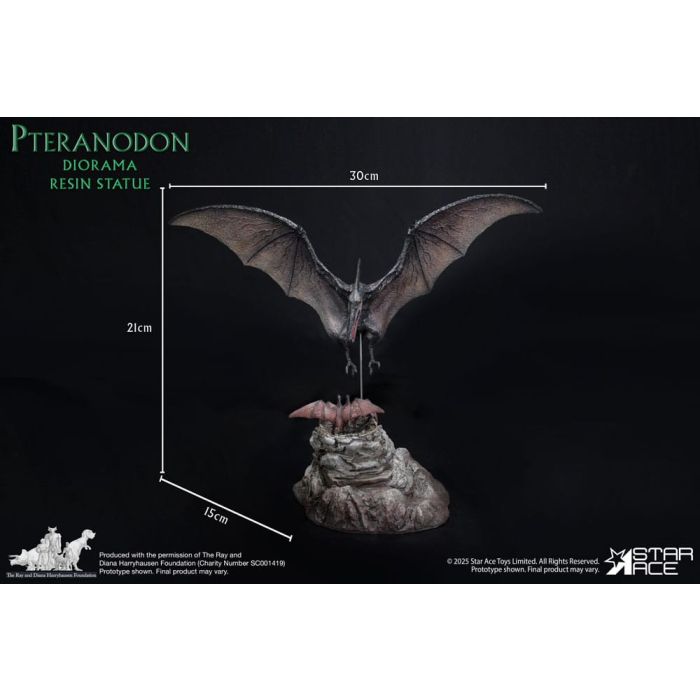 Ray Harryhausen Diorama 1/8 Pteranodon 22 cm 