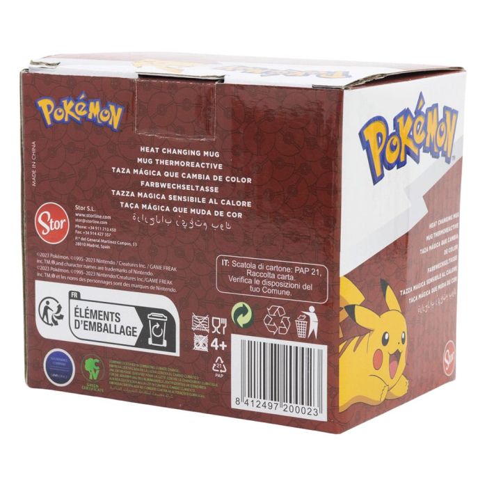 Pokémon Heat Change Mug Pokéverse 325 ml     