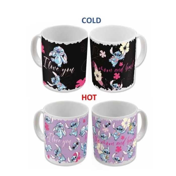 Lilo & Stitch Heat Change Mug Stitch & Angel 325 ml        