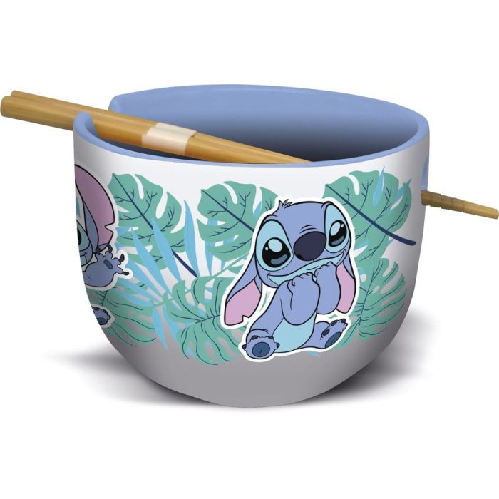 Lilo & Stitch Ramen Bowl with Chopsticks Stitch Aloha