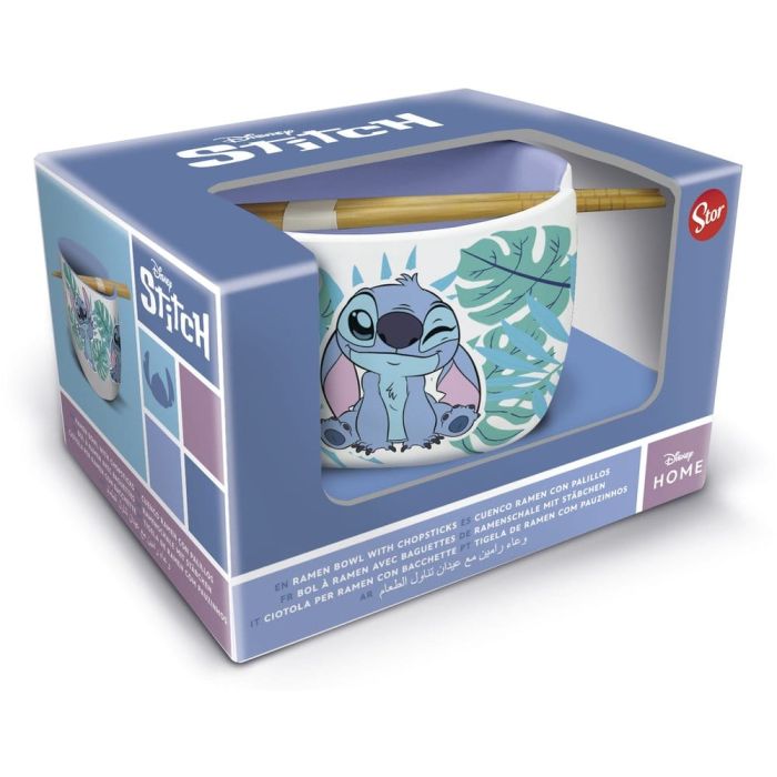 Lilo & Stitch Ramen Bowl with Chopsticks Stitch Aloha