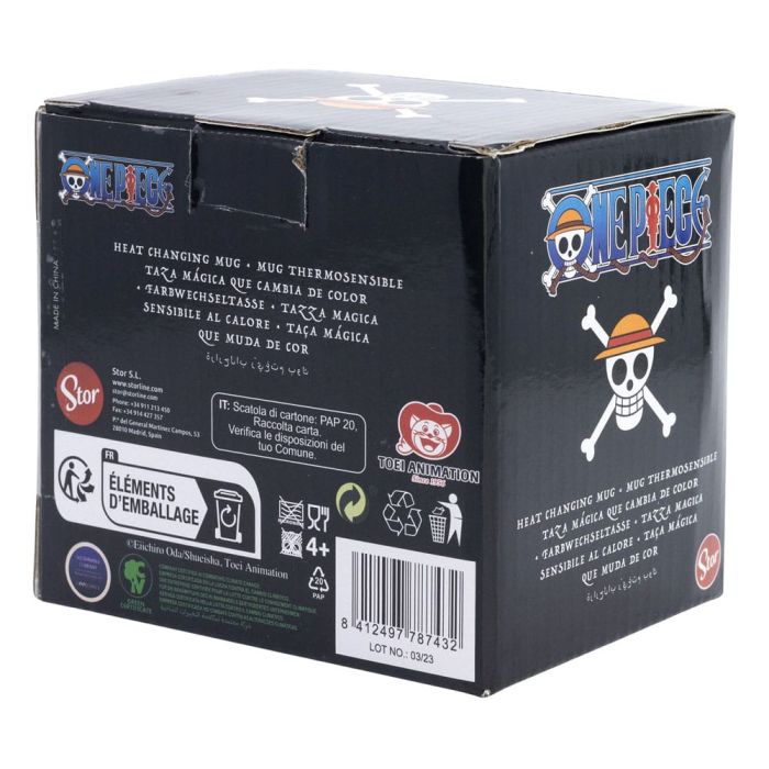 One Piece Heat Change Mug Luffy 325 ml     