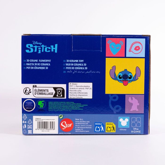 Lilo & Stitch 3D Flower Pot Stitch