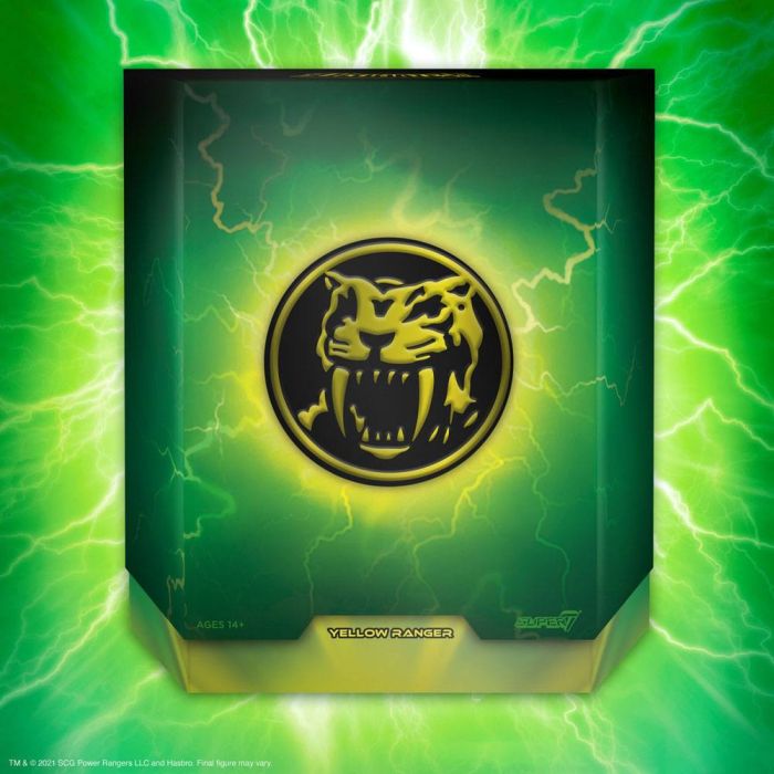 Mighty Morphin Power Rangers Ultimates Action Figure Yellow Ranger 18 cm