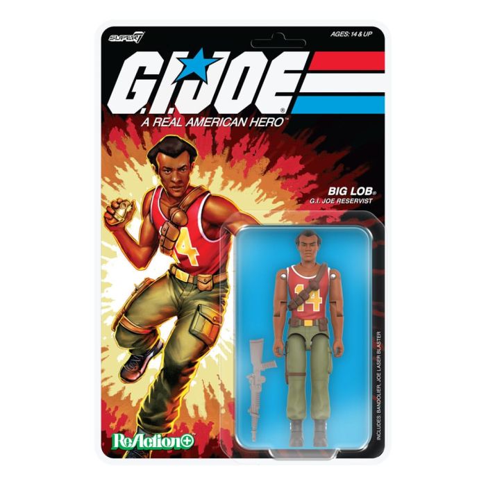 GI Joe (Movie) ReAction+ Action Figure Wave 5 Big Lob (Movie) 10 cm 