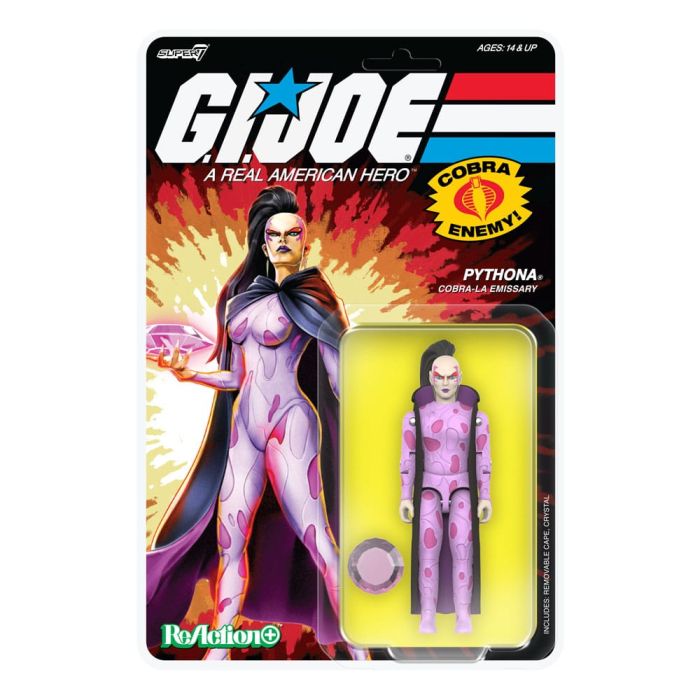 GI Joe (Movie) ReAction+ Action Figure Wave 5 Pythona (Movie) 10 cm 