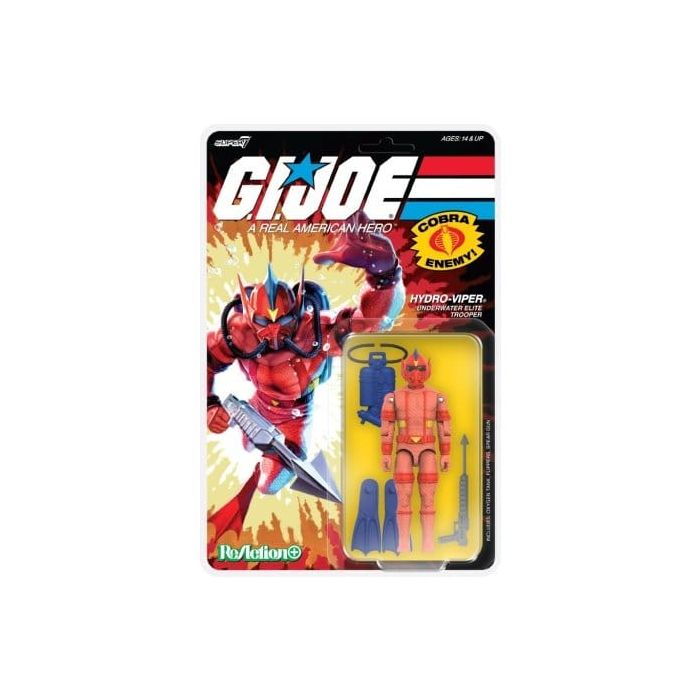 GI Joe ReAction+ Action Figure Wave 07 Hydro Viper (Comic) 10 cm
