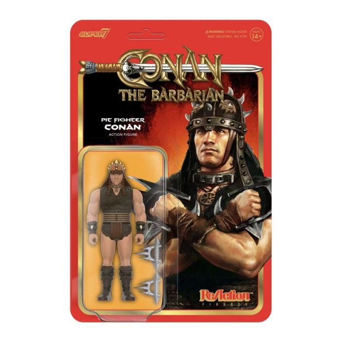 Conan the Barbarian ReAction Action Figure Wave 01 Pit Fighter Conan 10 cm